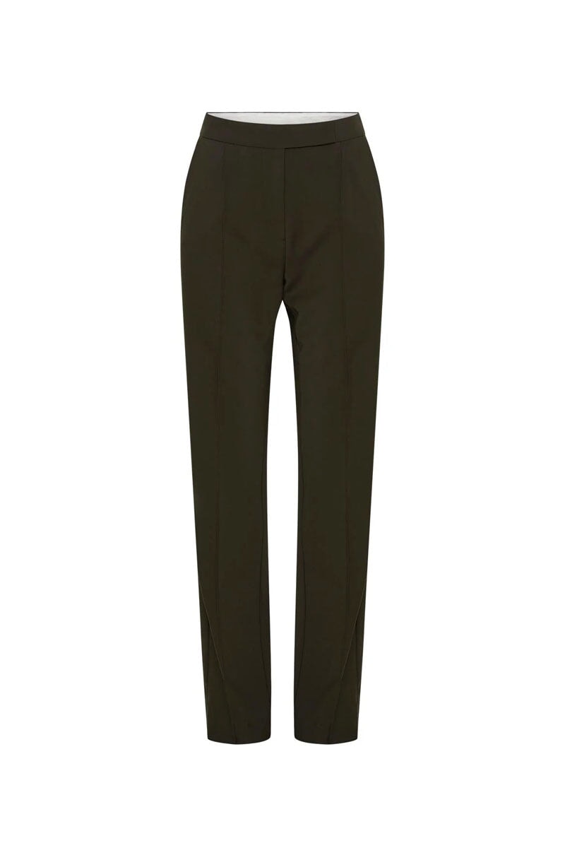 BRYN HIGH WAISTED PANT-EVERGREEN Pants Camilla and Marc 6 Evergreen