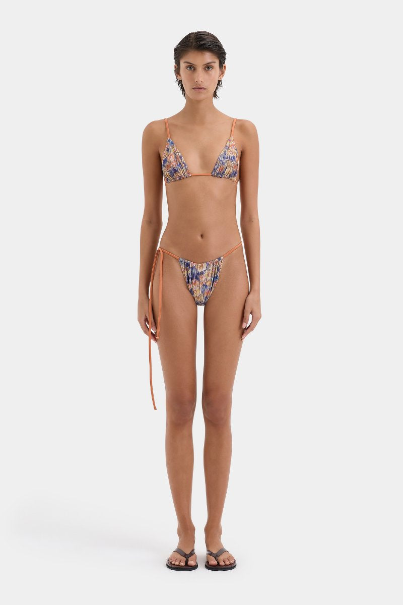 FIORE STRING TRIANGLE TOP-PETALO SCURO Swim SIR.