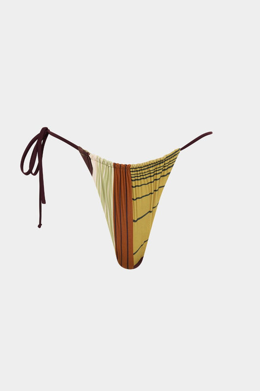 FONTANA STRING BRIEF-ELISA STRIPE Swim SIR.