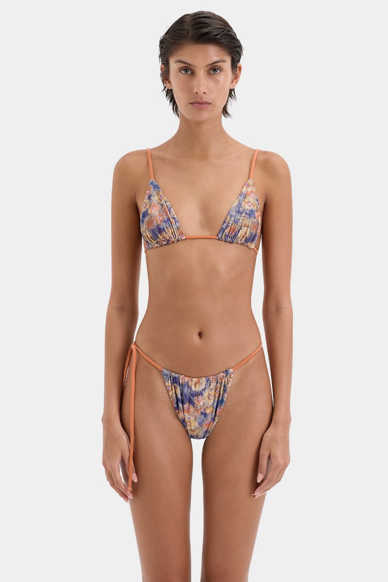 FIORE STRING TRIANGLE TOP-PETALO SCURO Swim SIR.