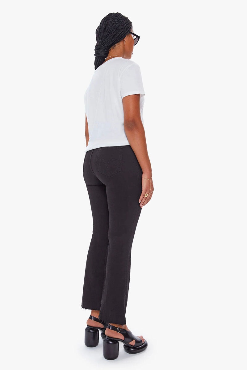 THE HUSTLER ANKLE FRAY-NOT GUILTY Denim MOTHER