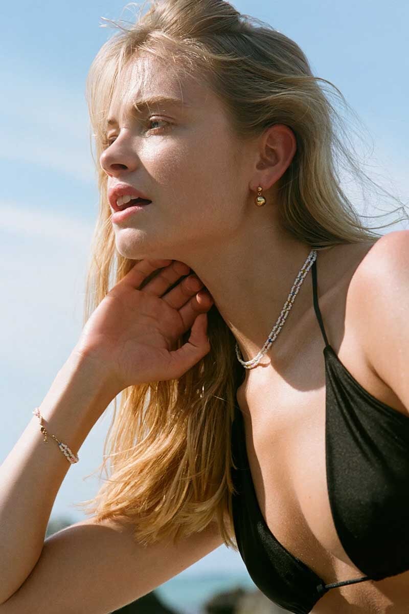 DROPS OF GOLD EARRING-GOLD Jewellery Anni Lu