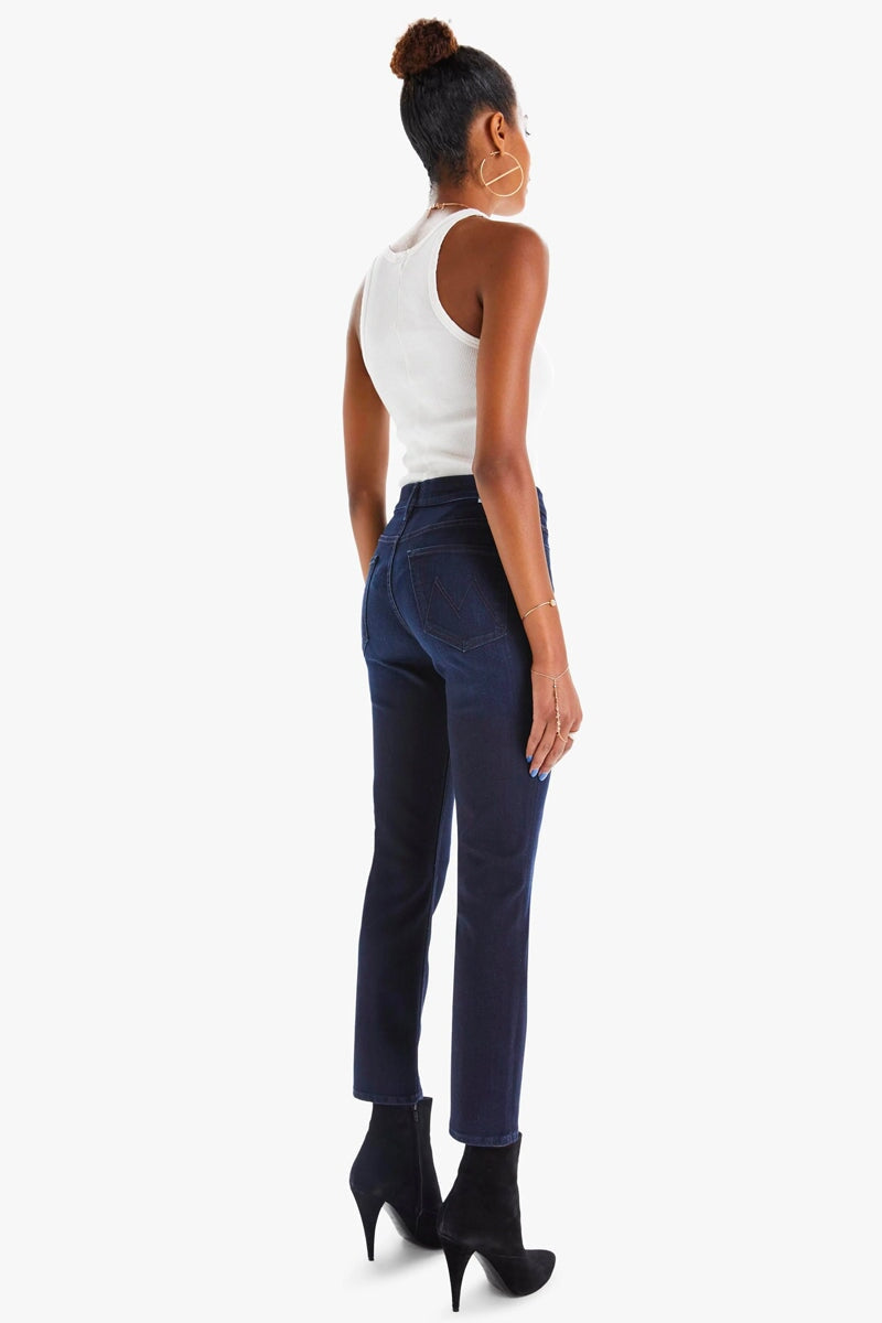 THE MID RISE DAZZLER ANKLE-NOW OR NEVER Denim MOTHER
