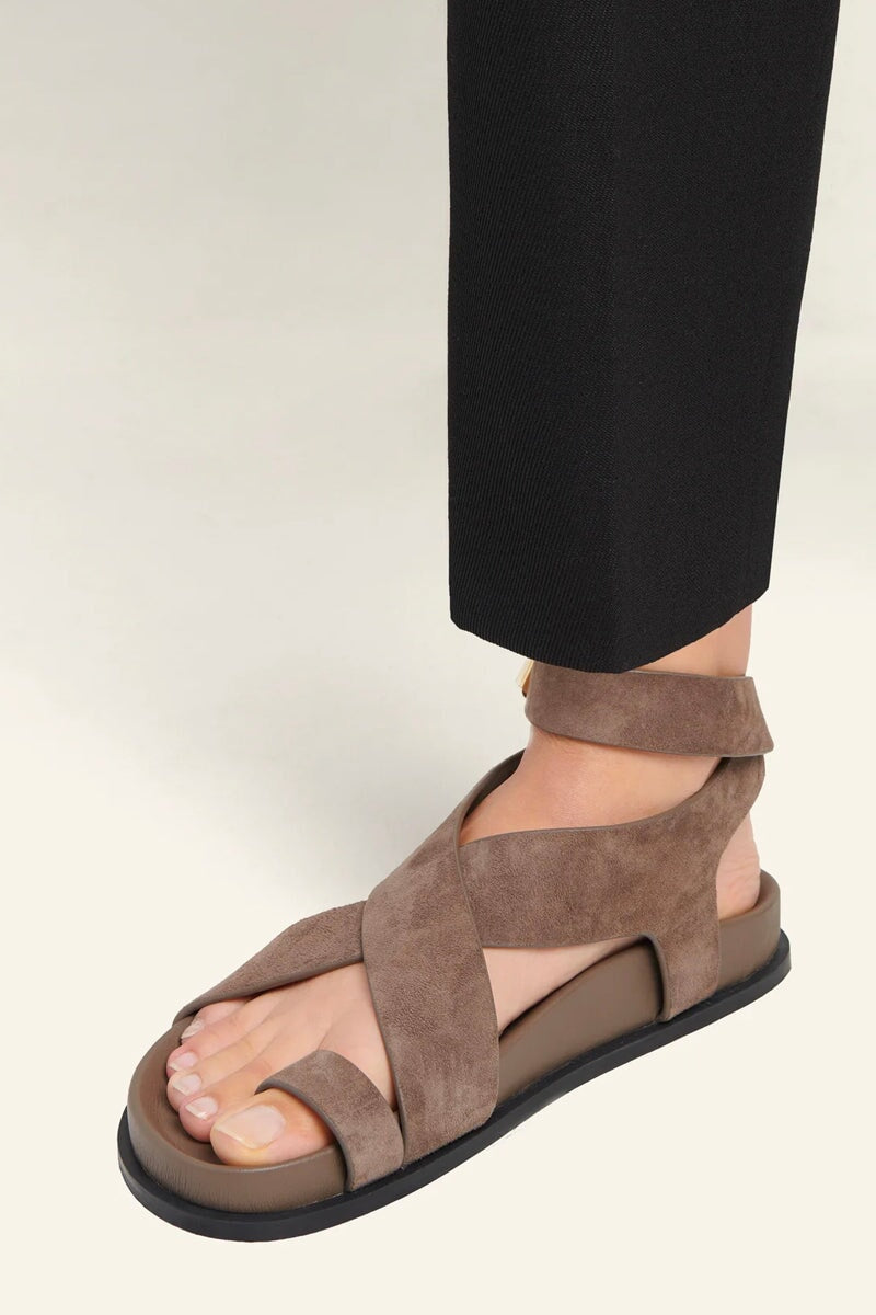 JALEN SANDAL-SLATE SUEDE Shoes A.Emery
