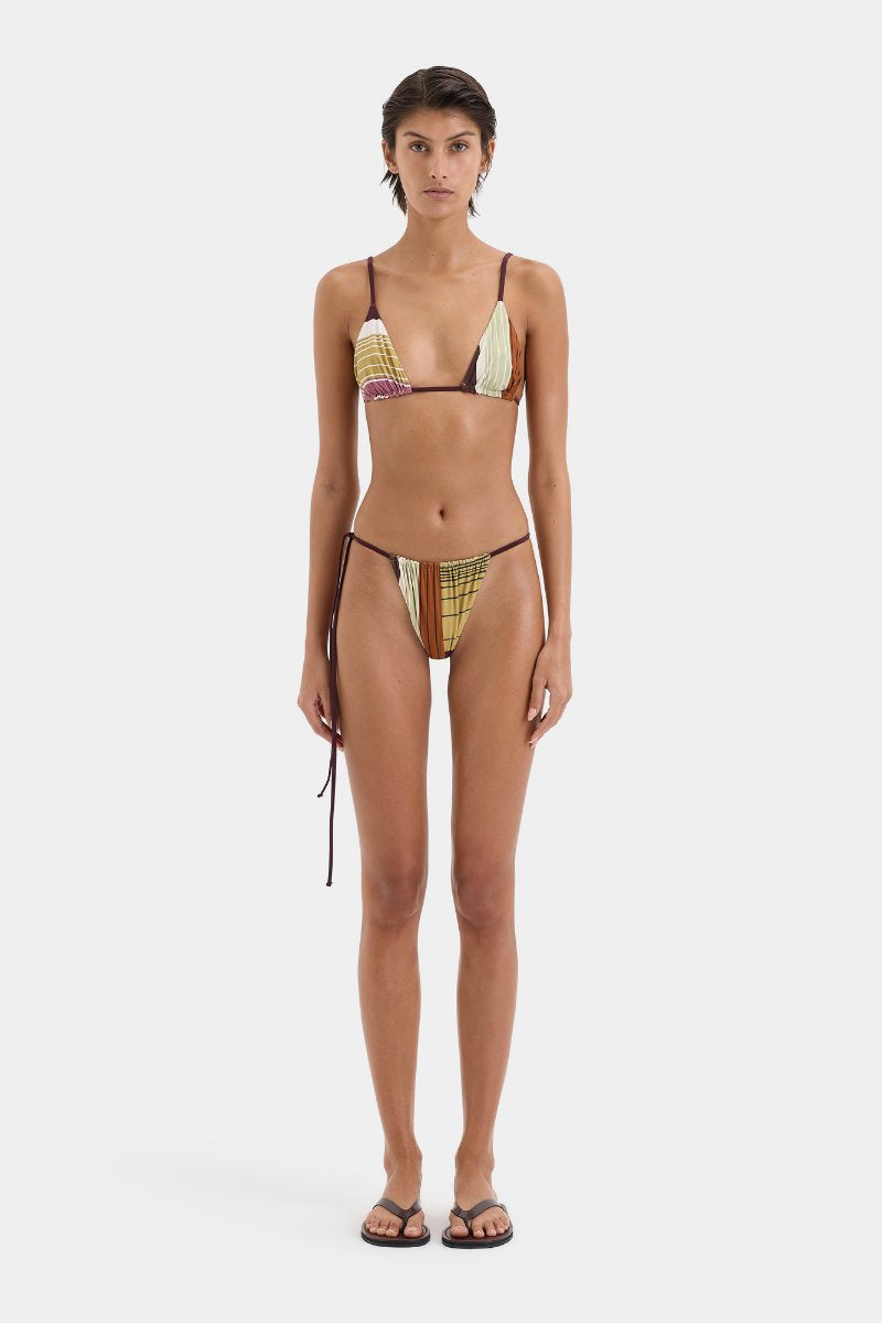 FONTANA STRING TRIANGLE TOP-ELISA STRIPE Swim SIR.