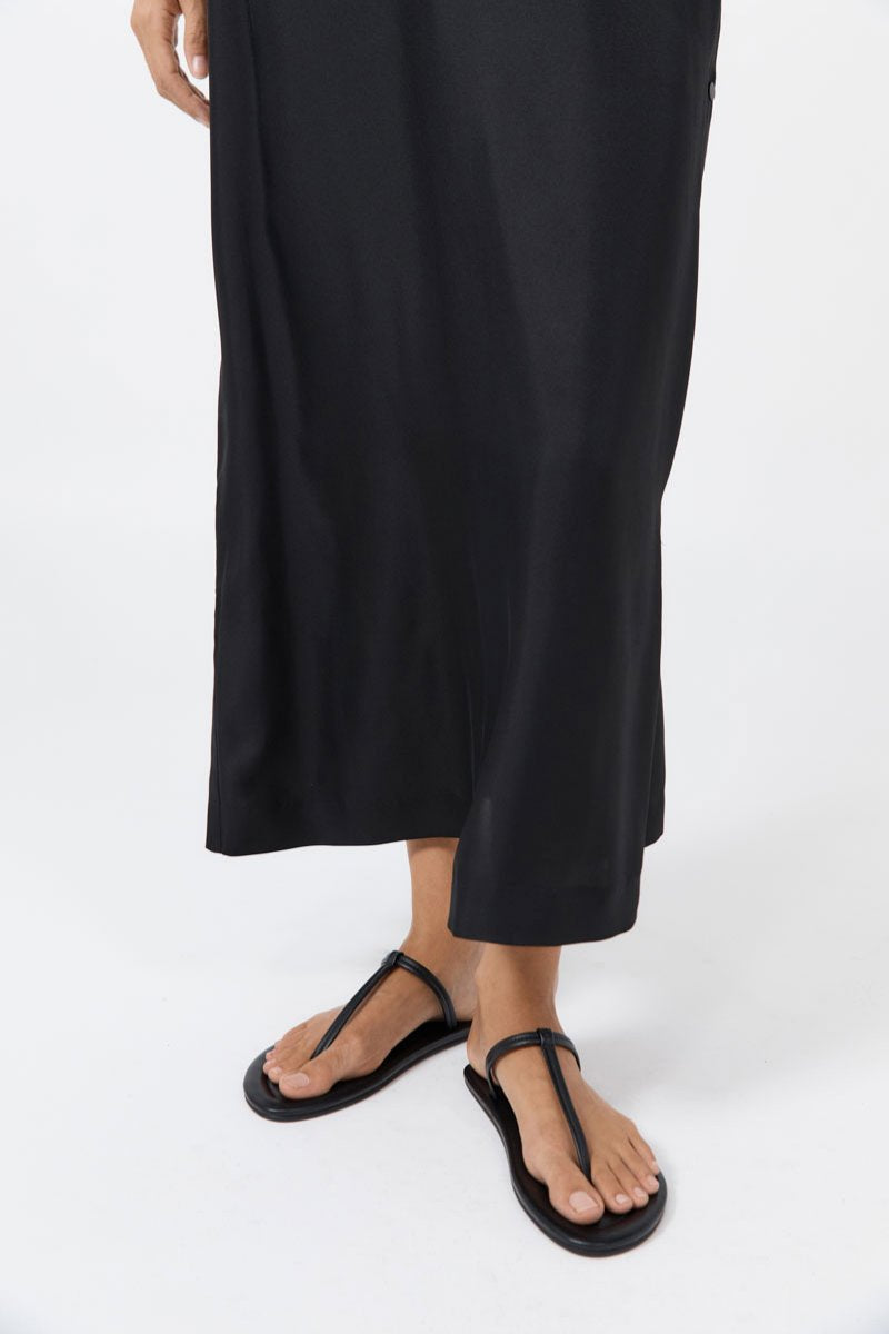 T SLIDE-BLACK Sandals ST AGNI