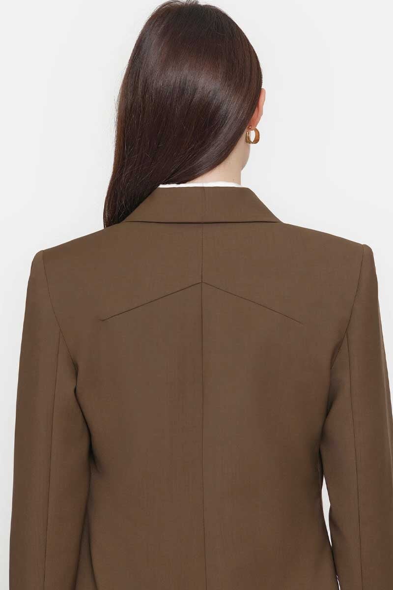 HOMETOWN BLAZER-BURNT UMBER Blazers Viktoria and Woods