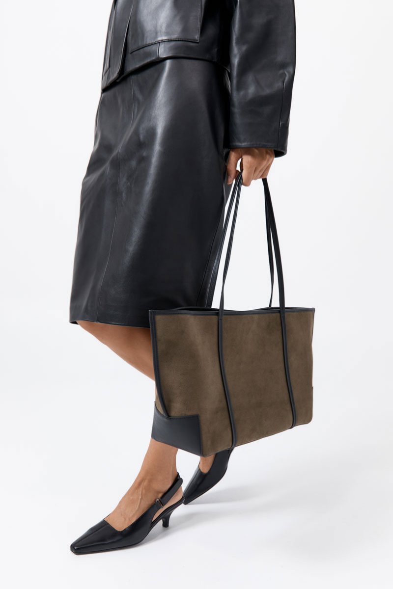 BATEAU TOTE-KHAKI Handbags ST AGNI