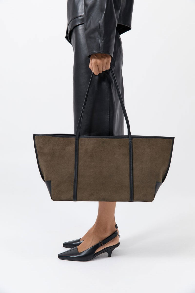 BATEAU TOTE-KHAKI Handbags ST AGNI