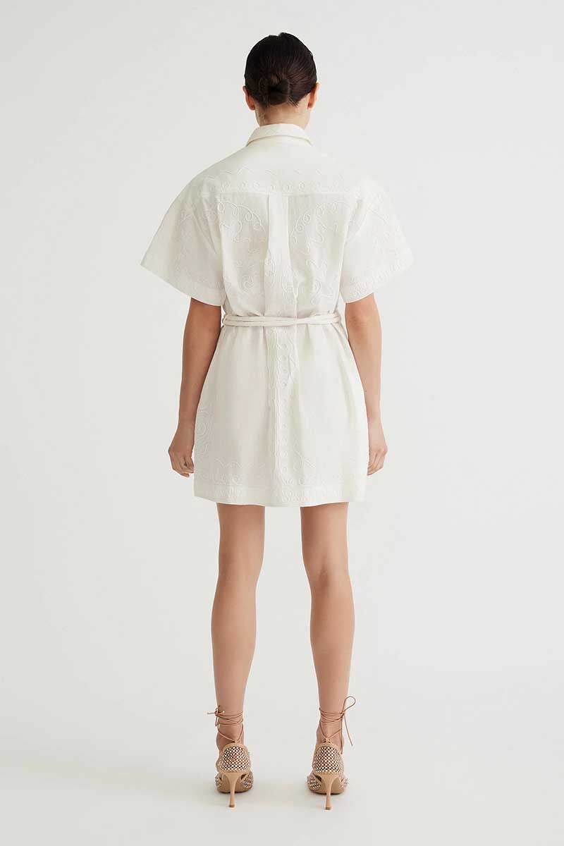 COBIE UTILITY DRESS-PEARL Dress ANTIPODEAN 