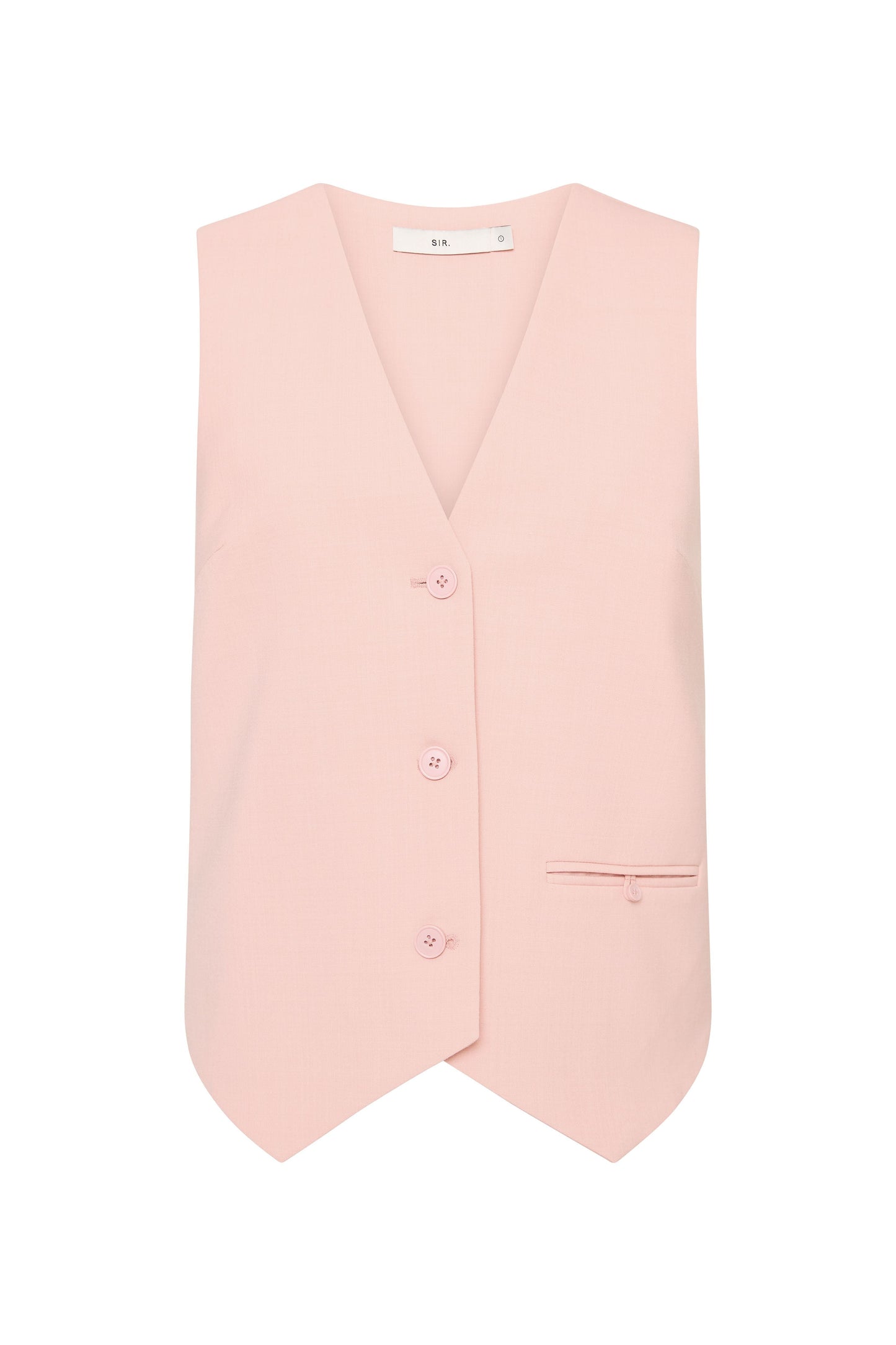 DARIO VEST-PINK Jackets SIR. 0 Pink