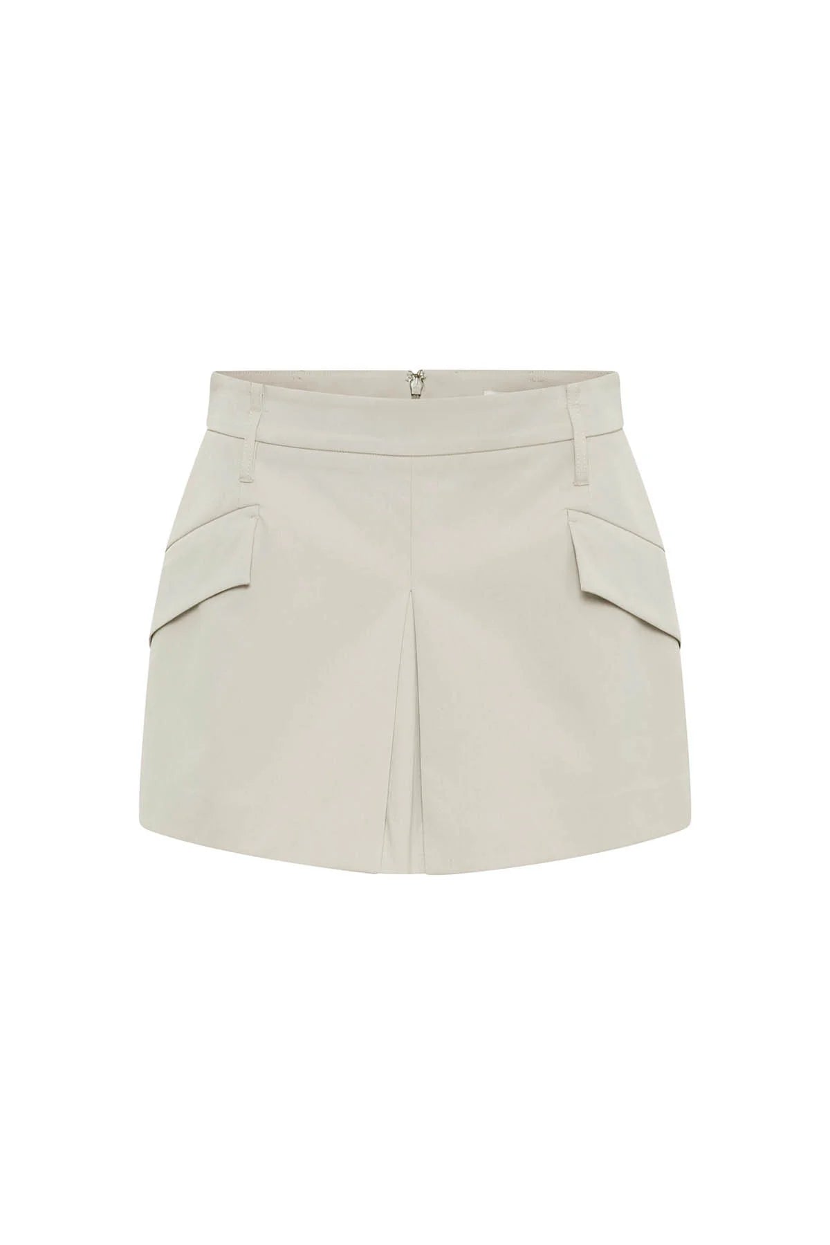 SIMONA MINI SKIRT-OYESTER Skirts Camilla and Marc 6 Oyster