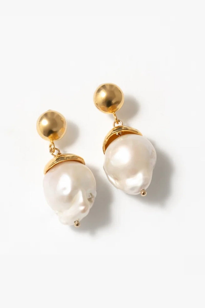 CANDICE EARRINGS-GOLD Jewellery Wolf Circus Uni Gold