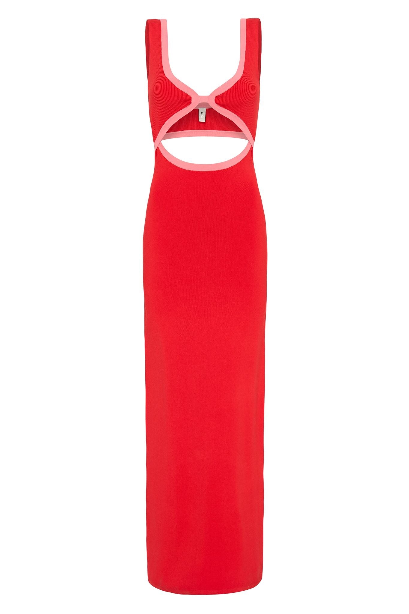 LUPITA SHAPED MIDI DRESS-RUBY Dress SIR. OP Ruby