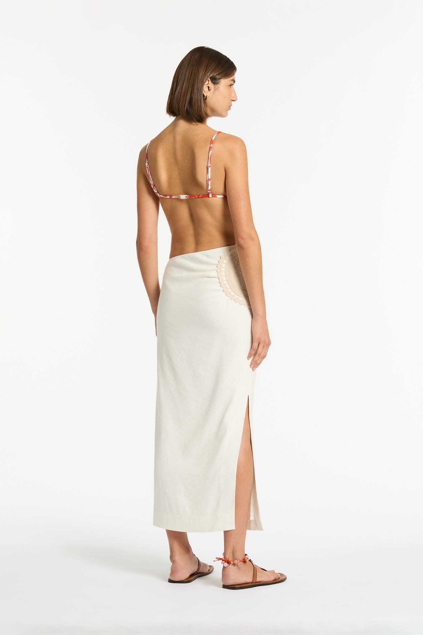 ATACAMA MIDI SKIRT-NATURAL Skirts SIR.