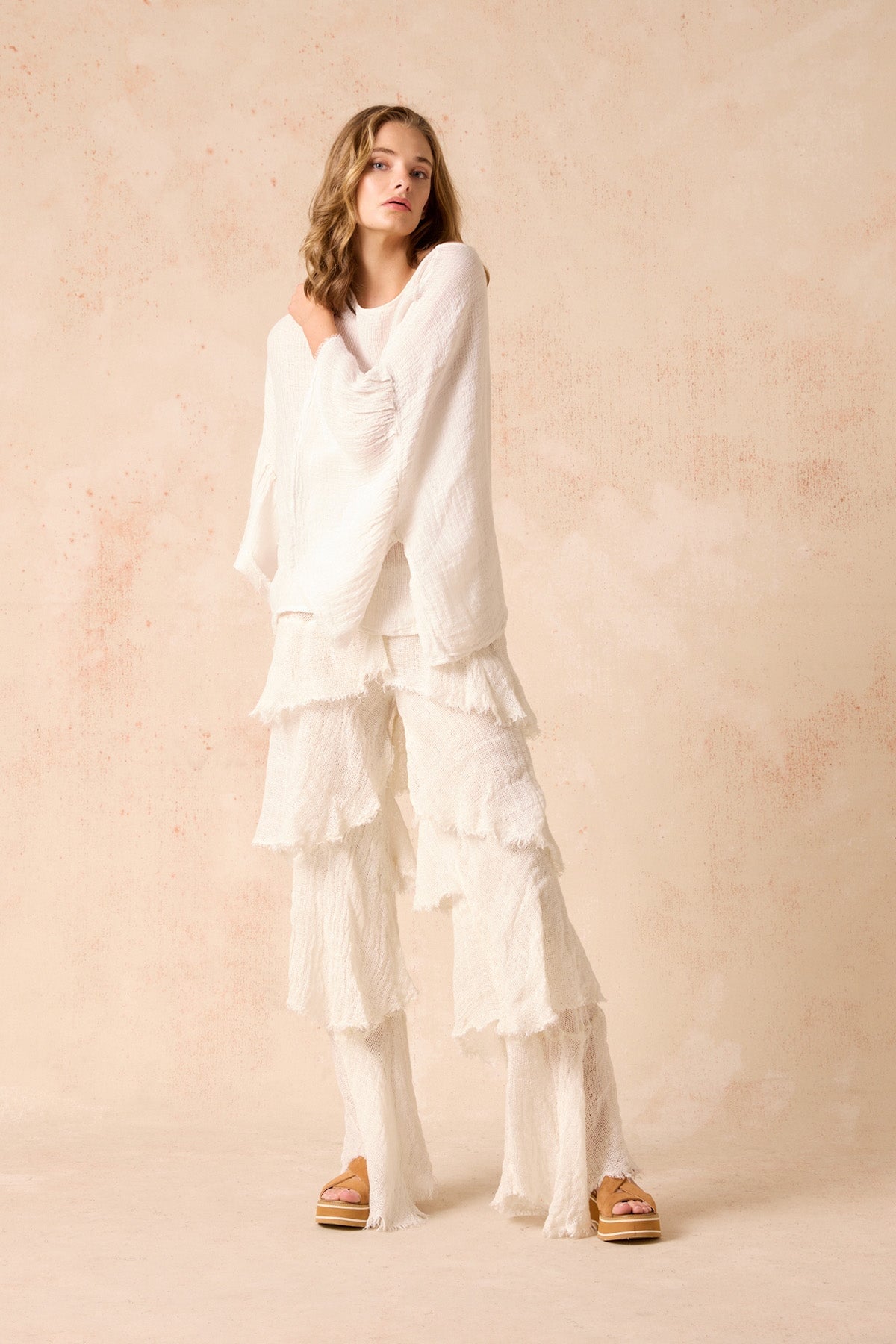 GIOIELLO PANT-RETE PANNA Pants Estilo Emporio