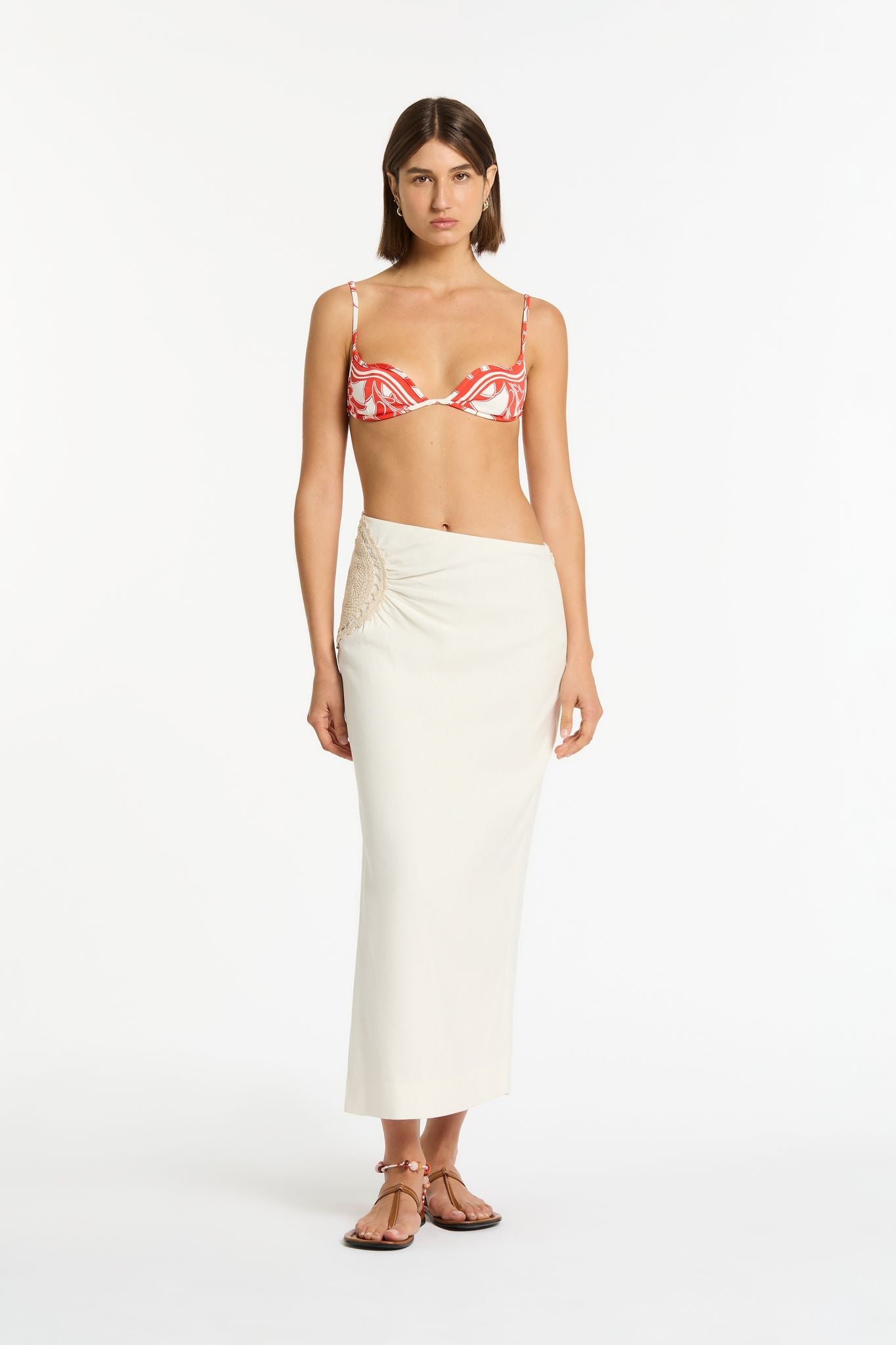 ATACAMA MIDI SKIRT-NATURAL Skirts SIR.