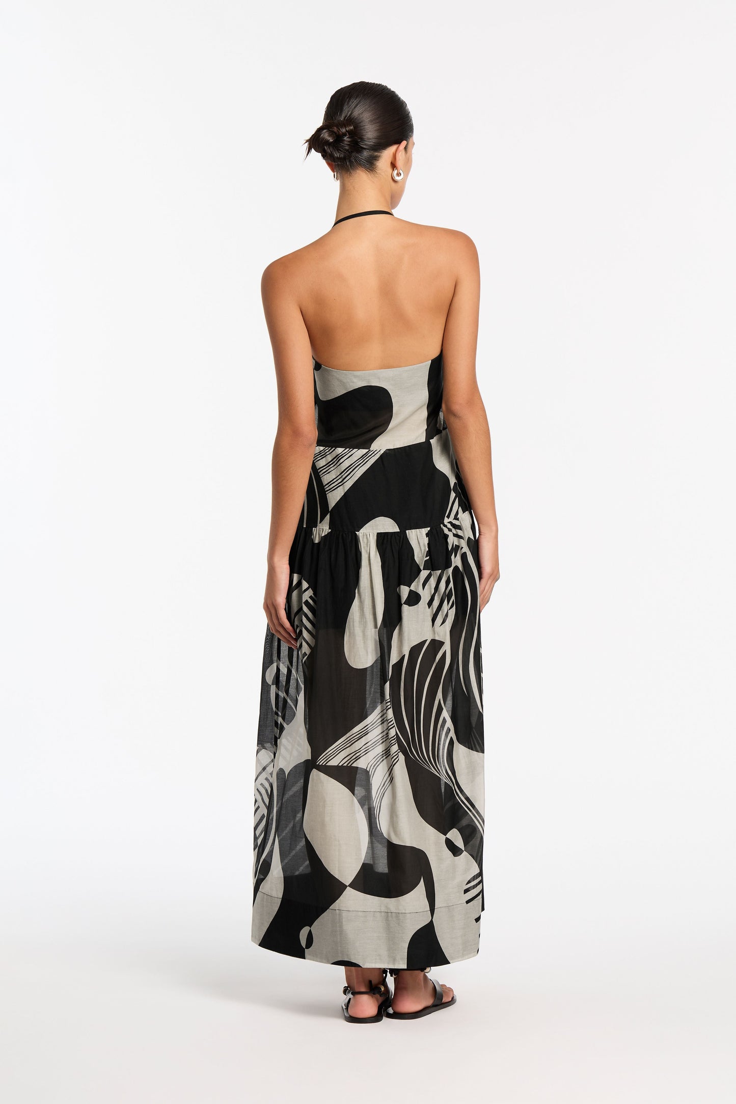 ASSEMBLAGE STRAPLESS MAXI DRESS-MATISSE PRINT Dress SIR.