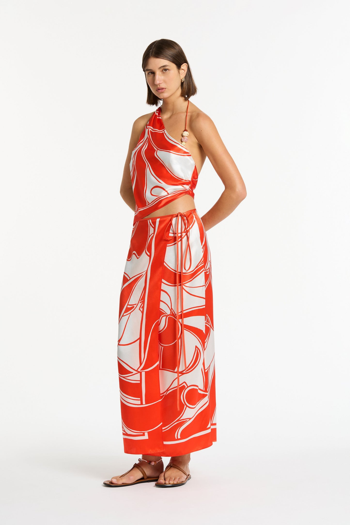 RAMONA WRAP SKIRT-MARIPOSA LILY Skirts SIR.