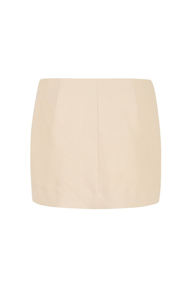 VALERIE MINI SKIRT-CREAM Skirts Auteur
