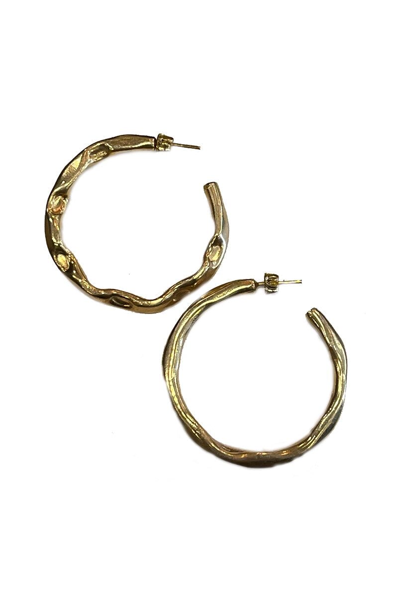 VENN HOOPS-GOLD Jewellery BALYCK OS Gold
