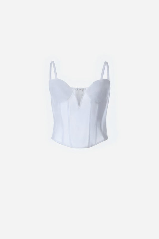 NARCISSIST BUSTIER-WHITE Tops Viktoria and Woods 