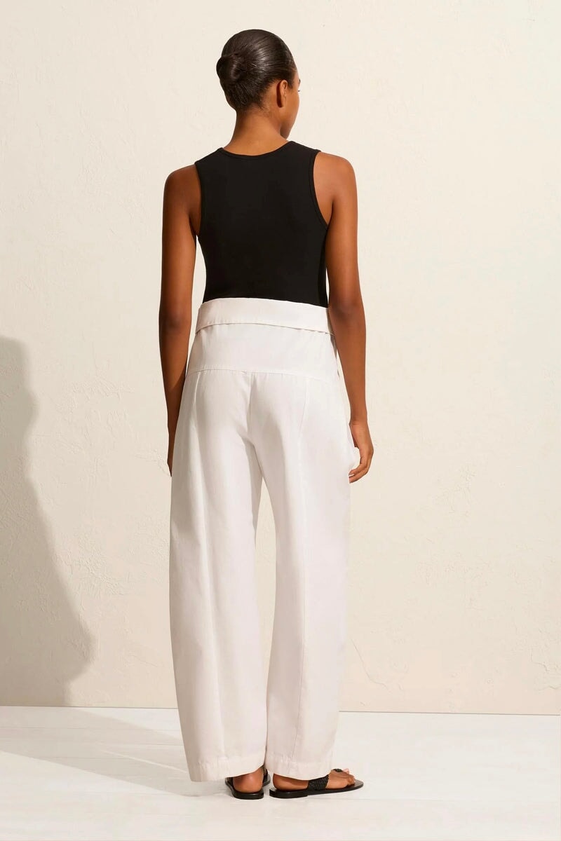 DEEP U TANK-BLACK Tops Matteau