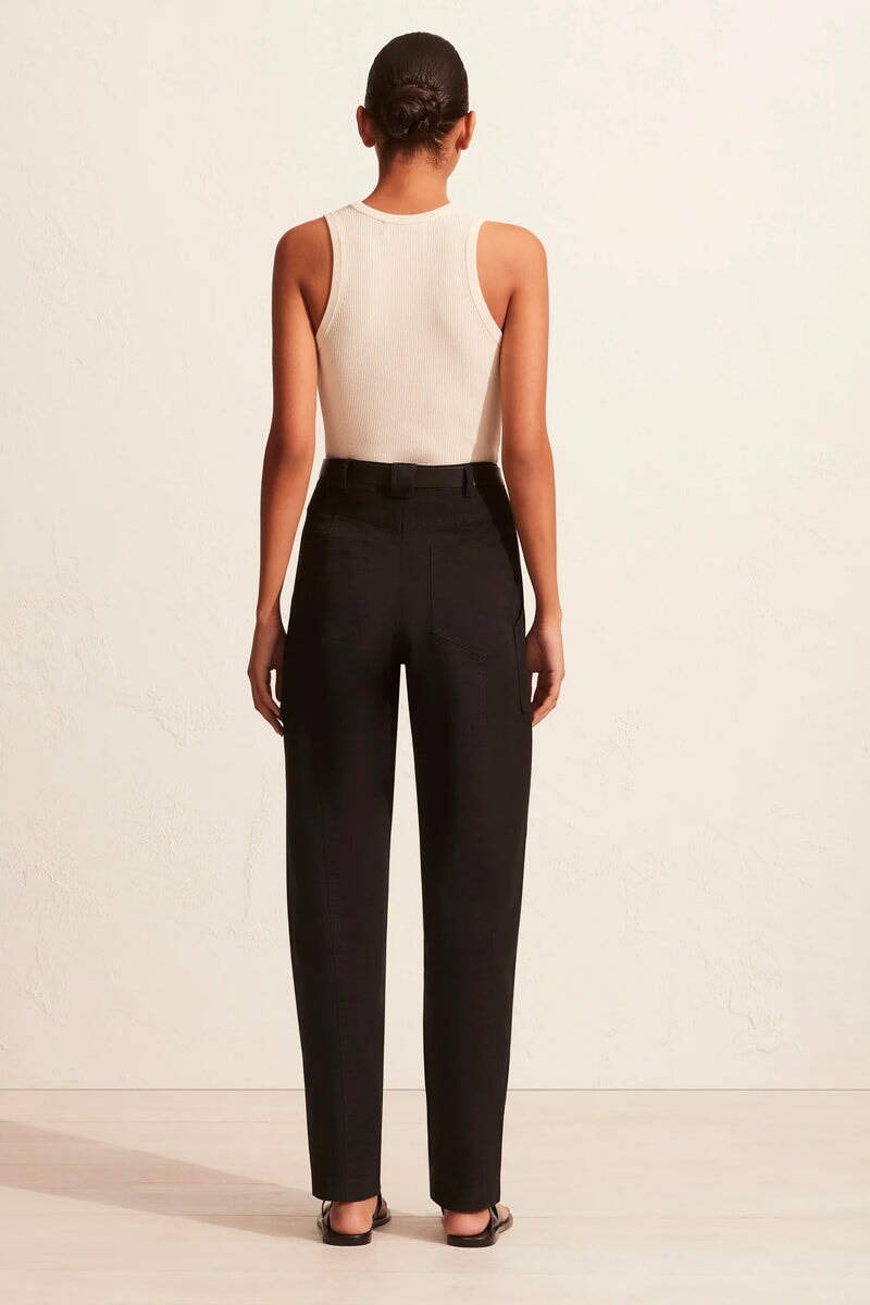 RIBBED TANK-ECRU Tops Matteau