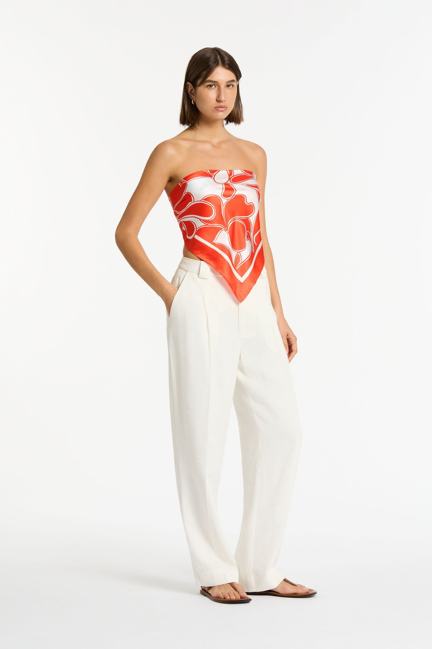 RAMONA SCARF-MARIPOSA LILY Tops SIR. OS Mariposa Lily