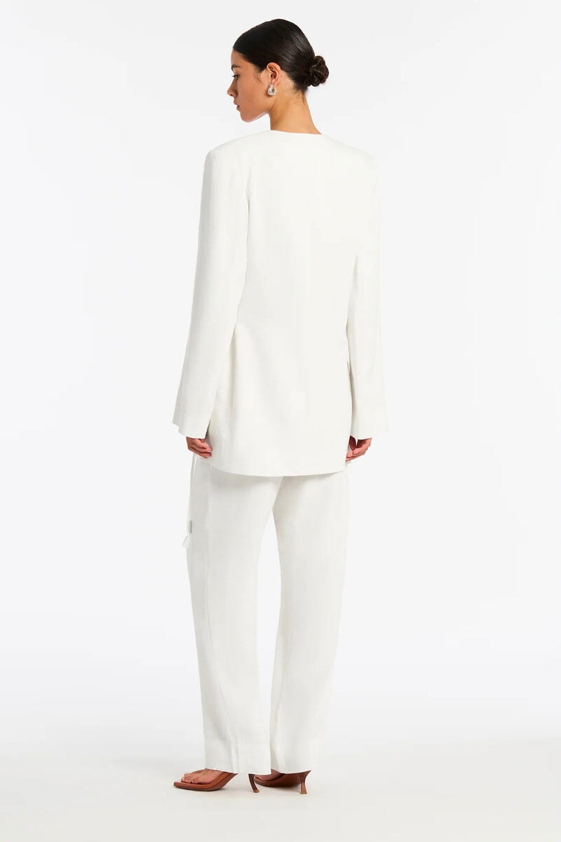 CLEMENCE TIE BLAZER-IVORY Jackets SIR.
