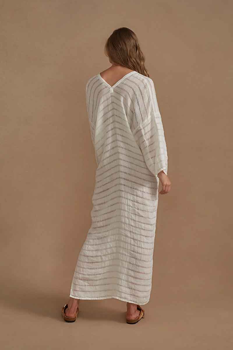 ZALI DRESS-PANNA WHITE Dress Estilo Emporio