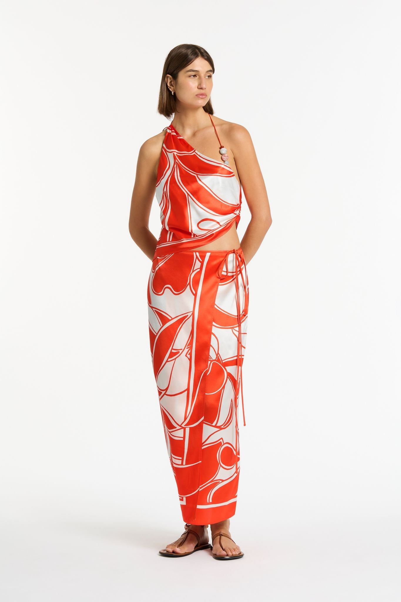 RAMONA ASYMMETRIC TOP-MARIPOSA LILY Tops SIR.