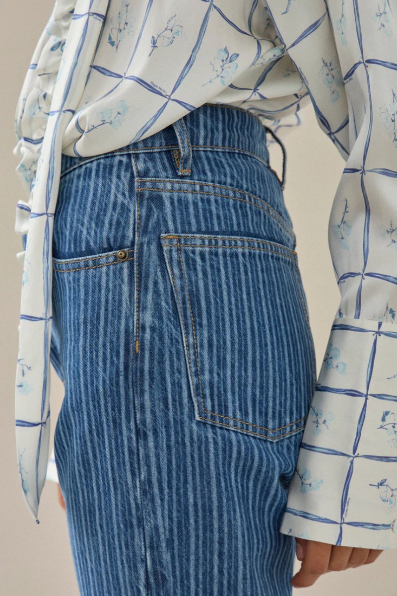 RIVER JEAN-PIN STRIPE Denim Maggie Marilyn