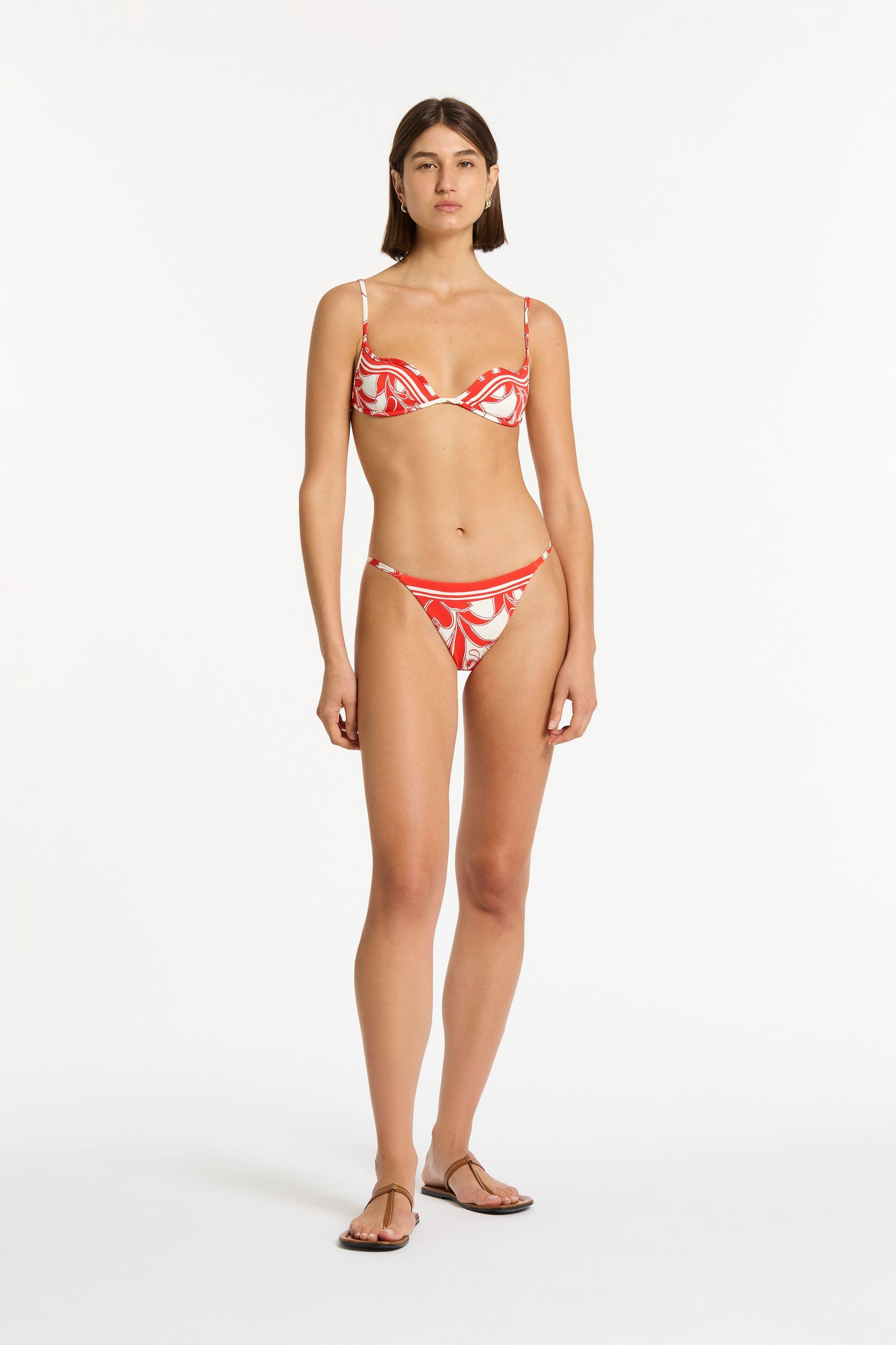 RENATA SHAPED BALCONETTE-MARIPOSA LILY Swim SIR.