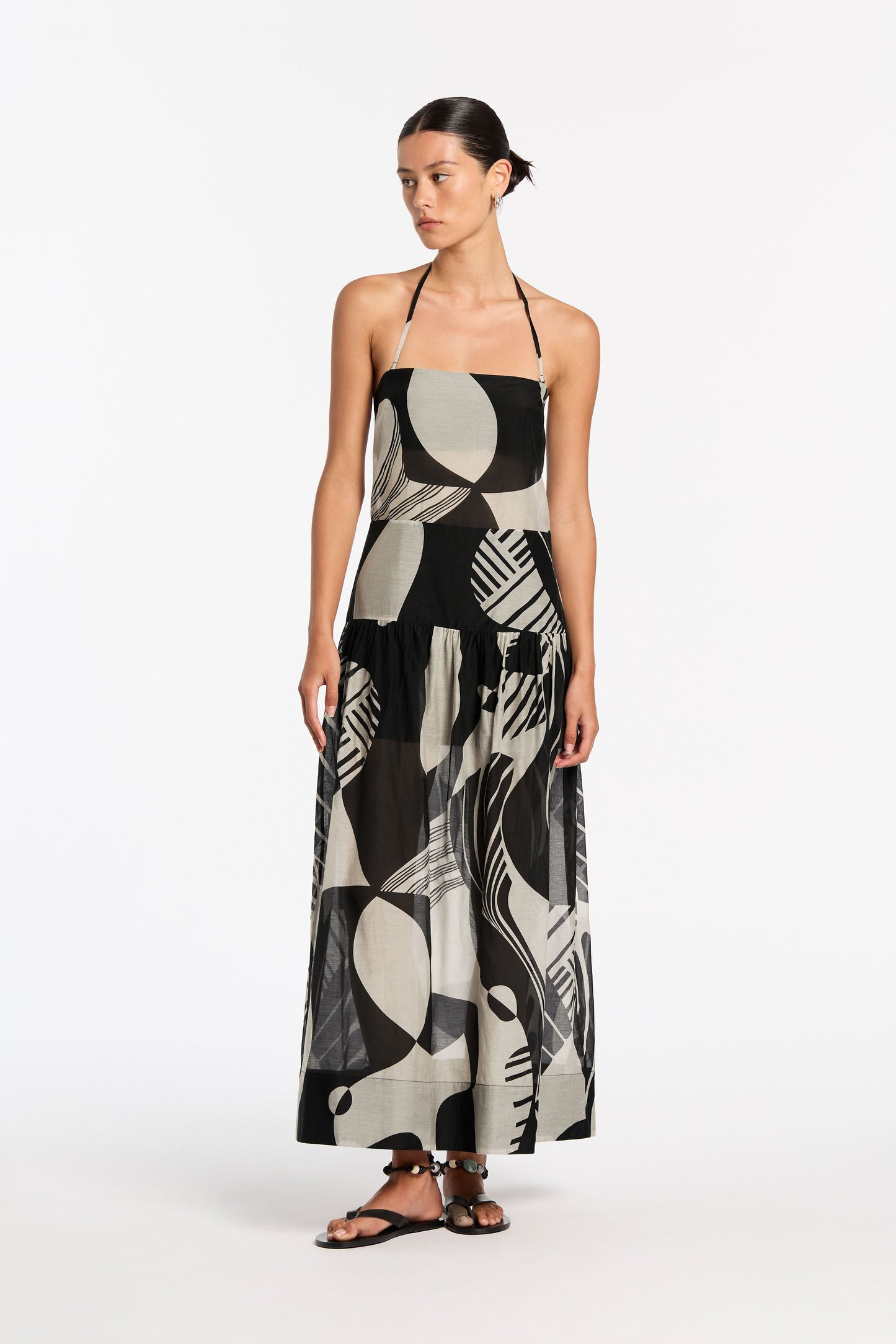 ASSEMBLAGE STRAPLESS MAXI DRESS-MATISSE PRINT Dress SIR. 0 Matisse Print