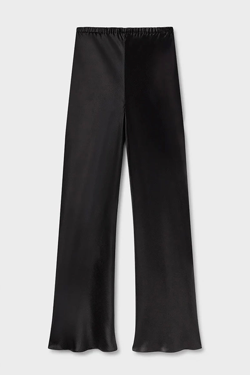 BIAS CUT PANTS-BLACK Pants Silk Laundry XS Black