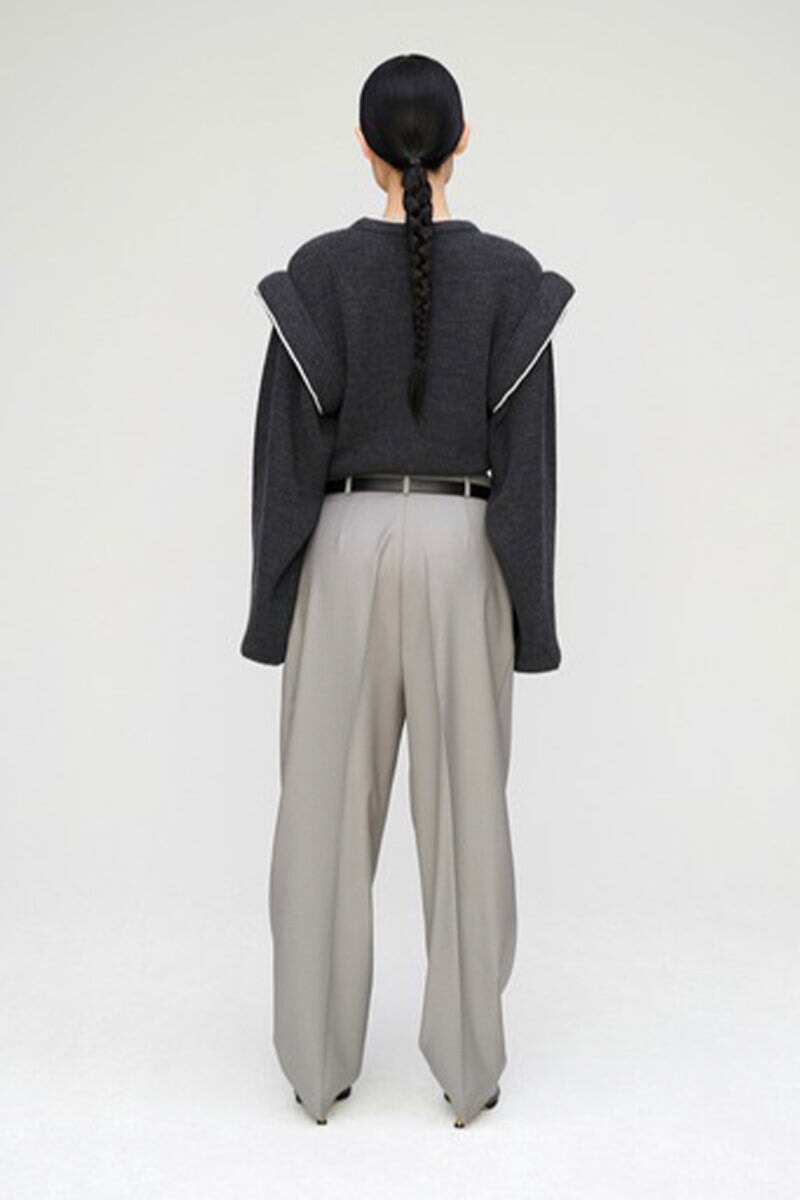 BLAKEY PULLOVER-GREY MELANGE Sweats Róhe