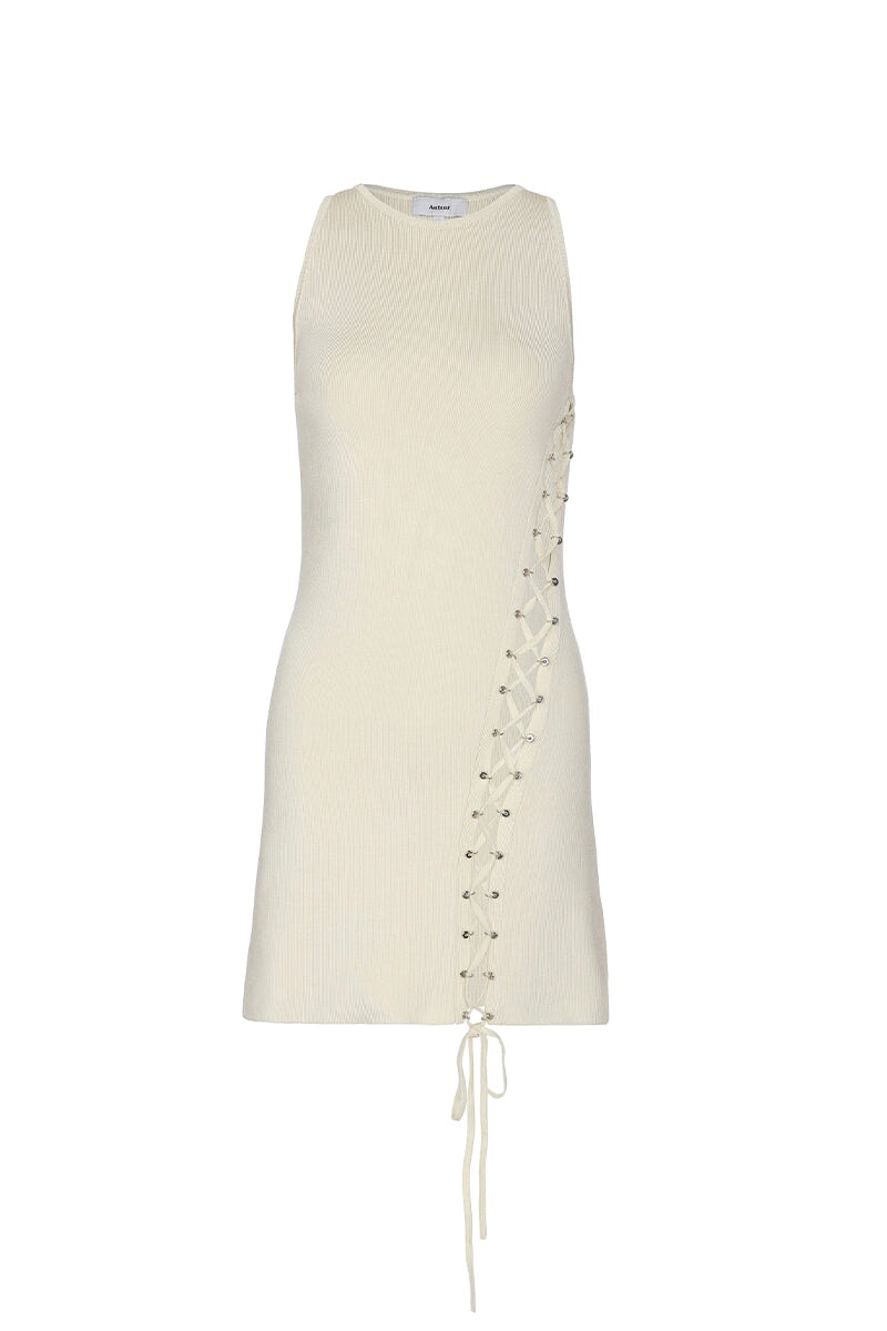 CASS DRESS-CREAM Dress Auteur XXS Cream