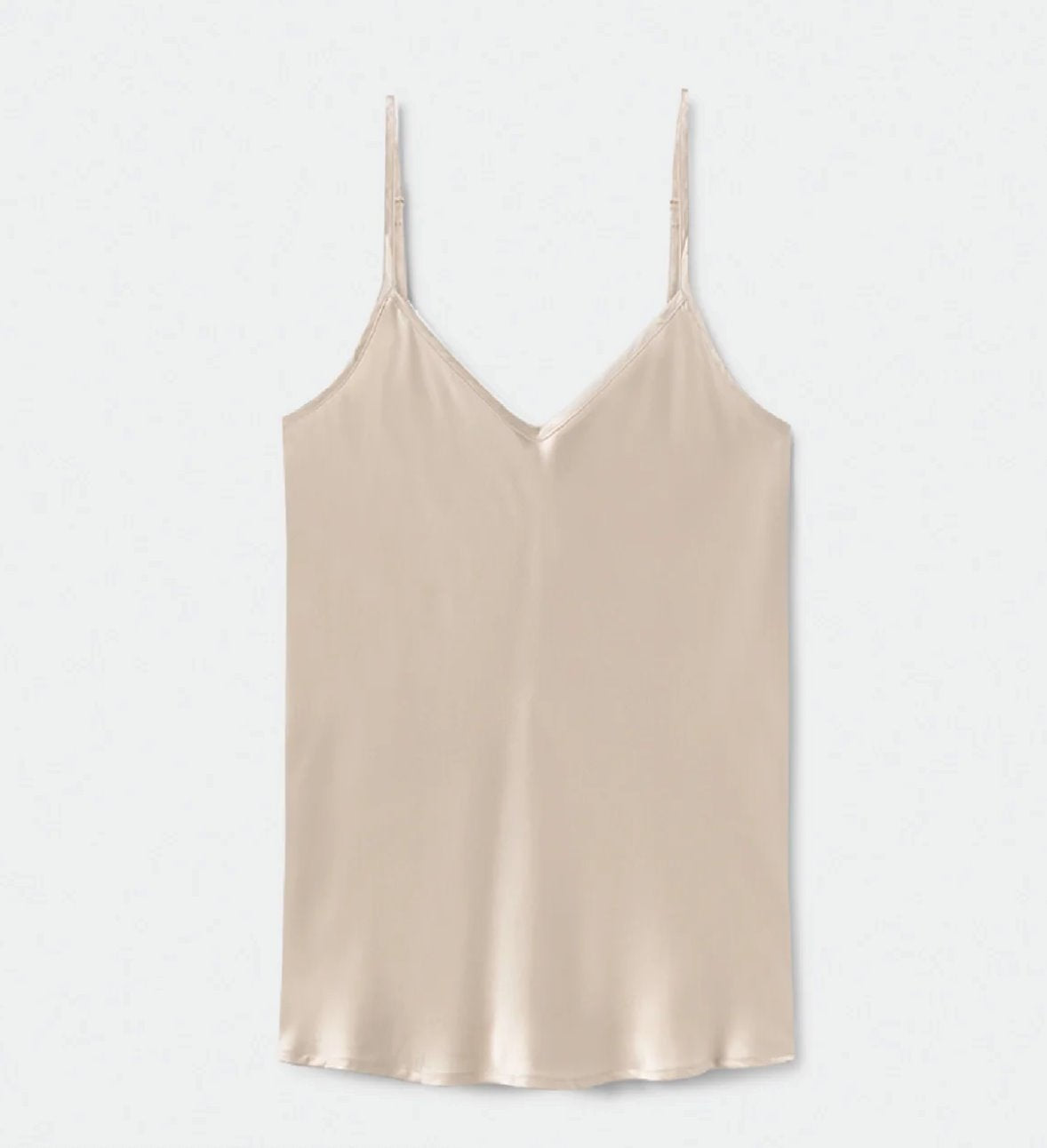 BIAS CUT CAMI HAZELNUT Tops Silk Laundry