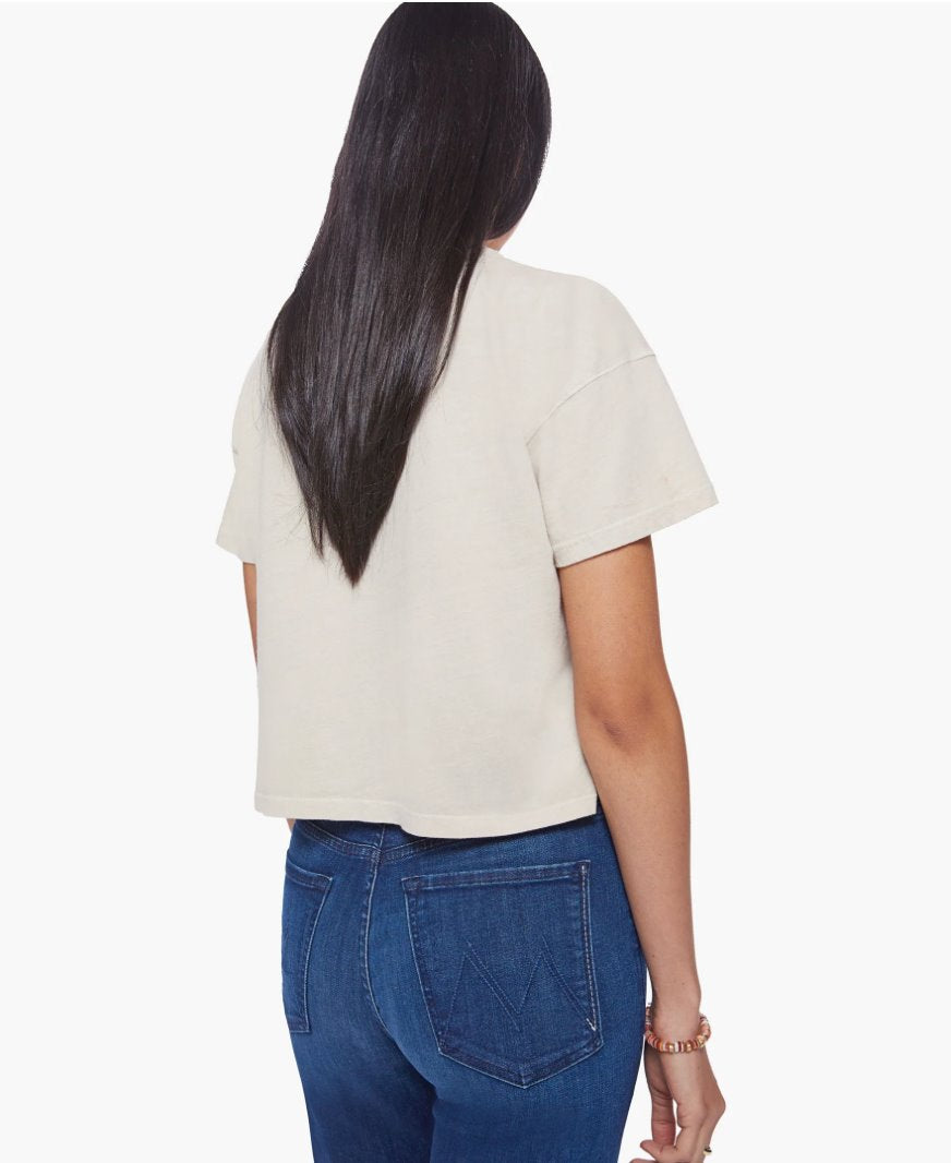THE GRAB BAG CROP TEE-MAGNETISME Tops MOTHER
