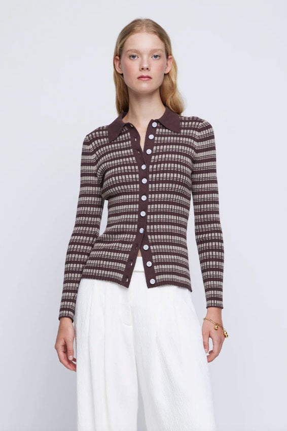 ASHLEN TOP-TIRAMISU Tops Anna Quan
