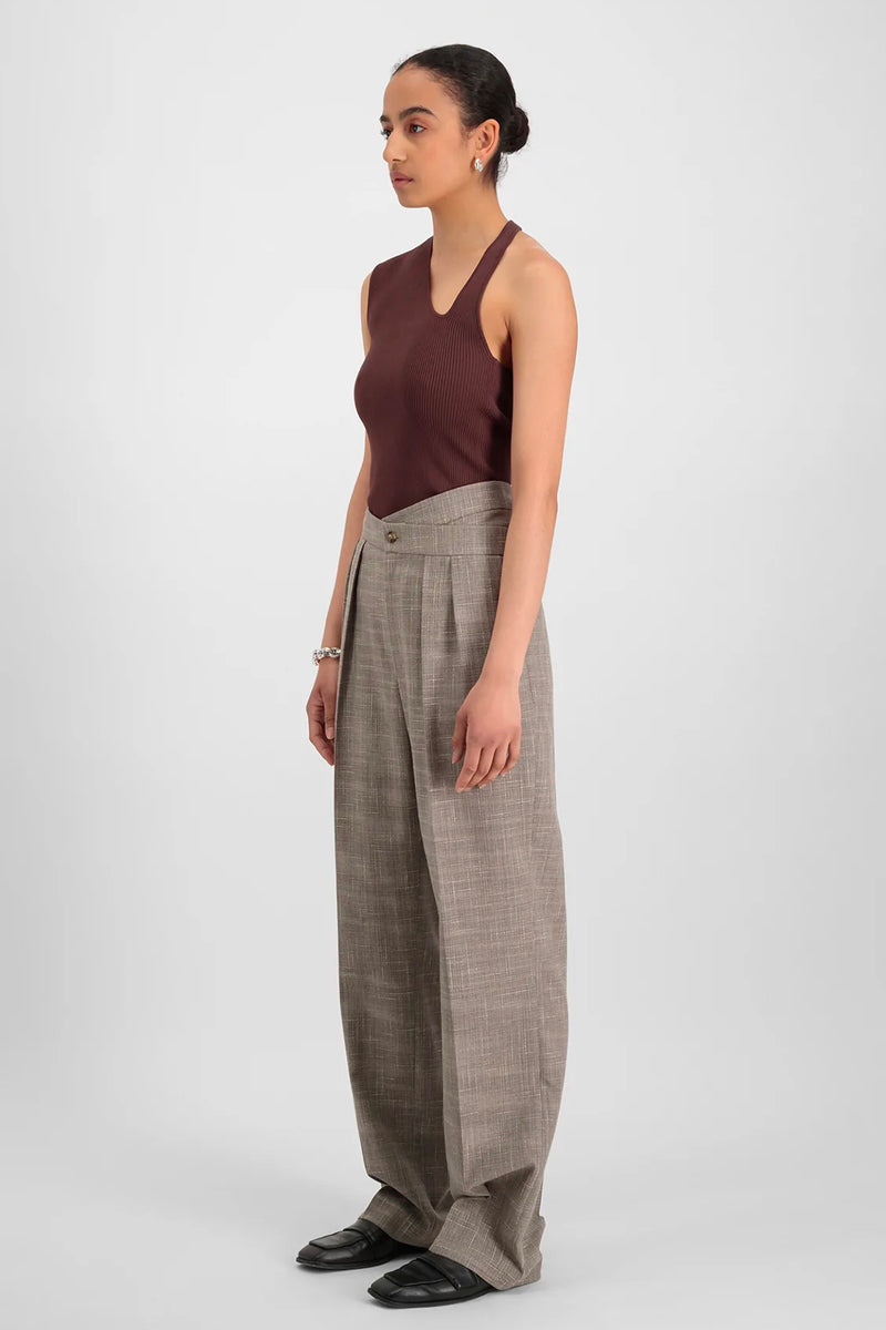 SIONA TOUSER-SISAL MELANGE Pants Róhe
