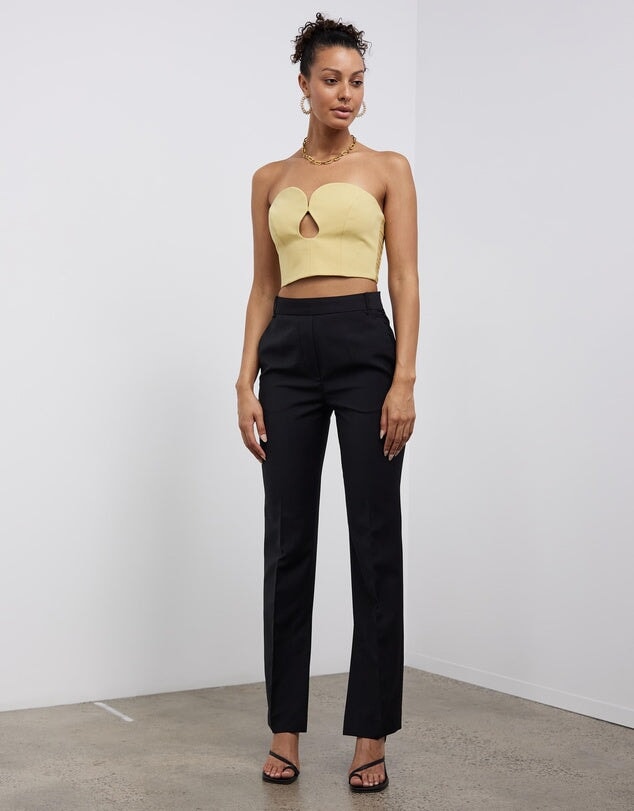 BRIXTON BODICE-MUSTARD YELLOW Tops Camilla and Marc