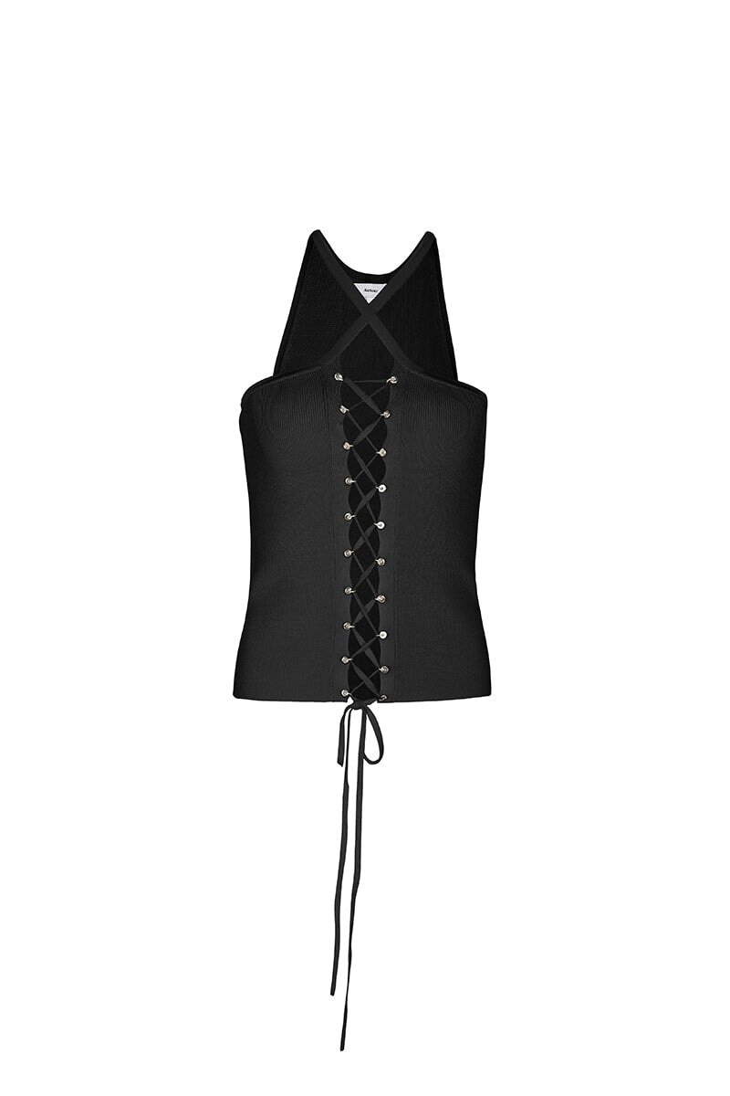 OCEANE TOP-BLACK Tops Auteur