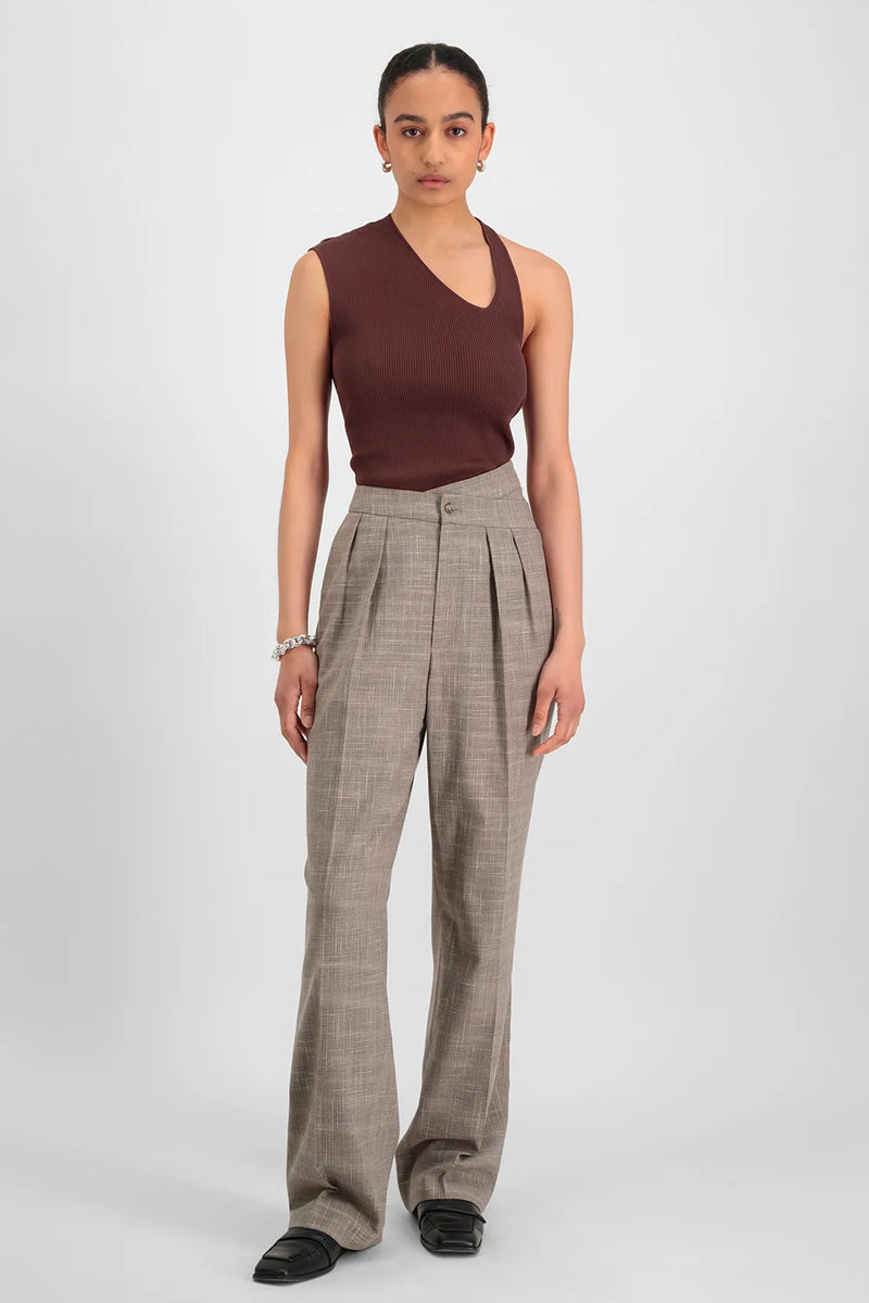 SIONA TOUSER-SISAL MELANGE Pants Róhe
