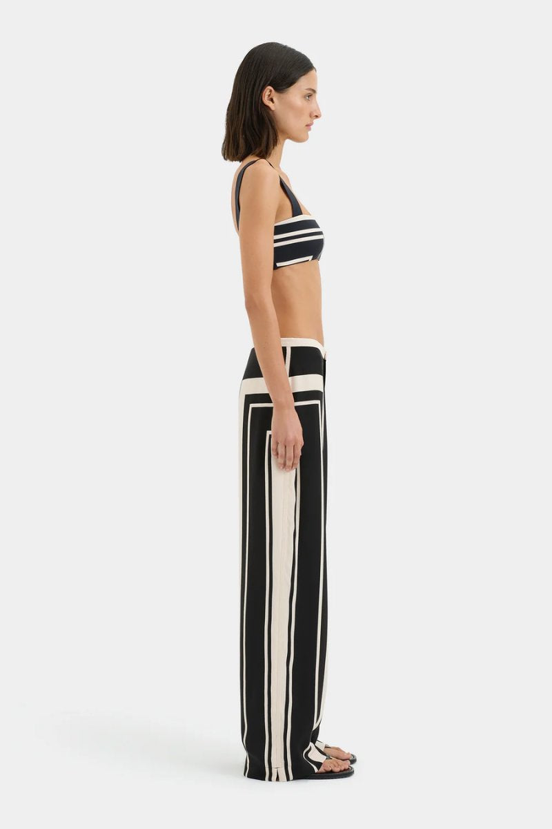 PIETRA TROUSER-MILANO NERO Pants SIR. 