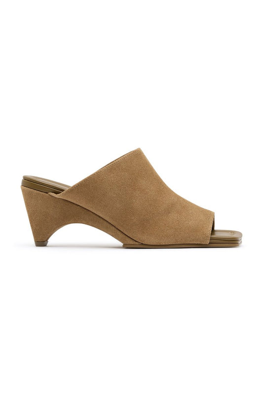 SUEDE ARC WEDGE-OAK Heels ST AGNI