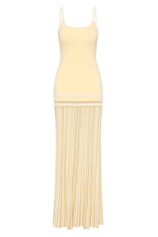 CITARA MAXI DRESS-BUTTER STRIPE Maxi Dress Faithfull the Brand 