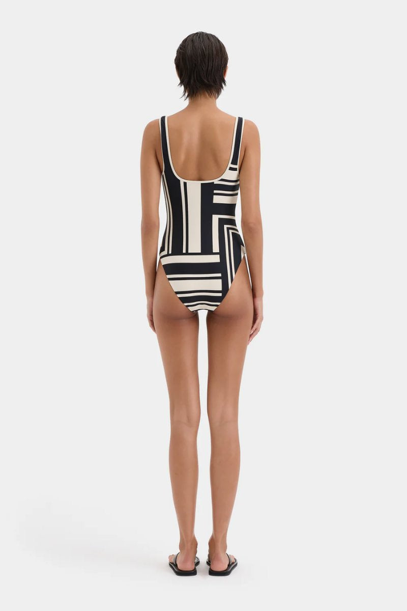 PIETRA ONE PIECE-MILANO NERO Swim SIR. 