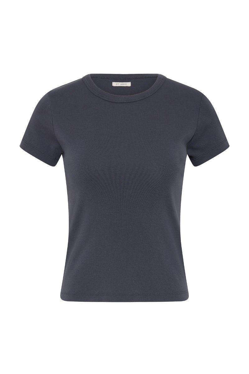 ORGANIC COTTON BABY TEE-STORM Tops ST AGNI 